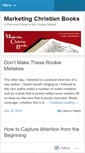 Mobile Screenshot of marketingchristianbooks.wordpress.com
