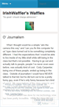 Mobile Screenshot of irishwaffler.wordpress.com