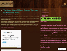 Tablet Screenshot of bestinbed.wordpress.com