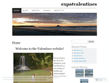 Tablet Screenshot of expatvalentines.wordpress.com