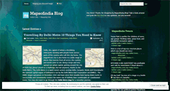 Desktop Screenshot of mapsofindia1.wordpress.com