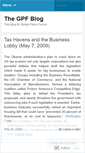 Mobile Screenshot of globalpolicyforum.wordpress.com