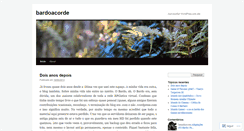 Desktop Screenshot of bardoacorde.wordpress.com