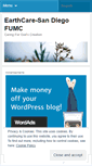 Mobile Screenshot of earthcarefumcsd.wordpress.com