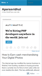 Mobile Screenshot of aparaavidhut.wordpress.com