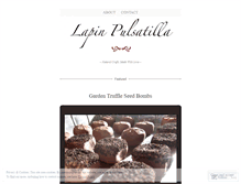 Tablet Screenshot of lapinpulsatilla.wordpress.com