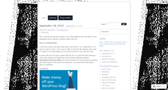Desktop Screenshot of cbuchanan.wordpress.com