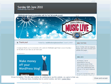 Tablet Screenshot of middlesbroughmusiclive.wordpress.com