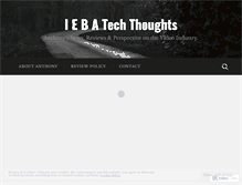 Tablet Screenshot of ieba.wordpress.com