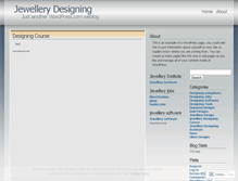 Tablet Screenshot of jewellerydesigning.wordpress.com