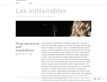 Tablet Screenshot of lesindesirables.wordpress.com