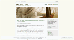 Desktop Screenshot of frauholz.wordpress.com