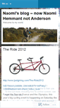 Mobile Screenshot of naomilouiseanderson.wordpress.com