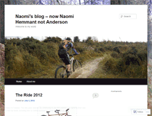 Tablet Screenshot of naomilouiseanderson.wordpress.com