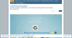 Desktop Screenshot of nethumanitaires.wordpress.com