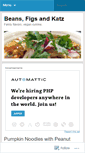 Mobile Screenshot of beansfigsandkatz.wordpress.com