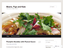 Tablet Screenshot of beansfigsandkatz.wordpress.com