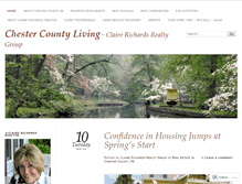 Tablet Screenshot of clairerichardsrealtor.wordpress.com