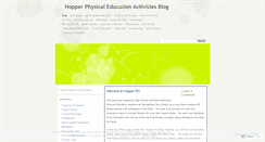 Desktop Screenshot of hopperpe.wordpress.com