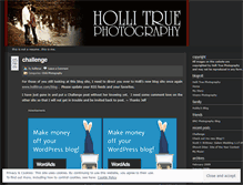 Tablet Screenshot of hollitrue.wordpress.com