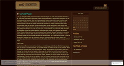 Desktop Screenshot of inst211509709.wordpress.com