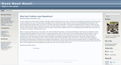 Desktop Screenshot of hoothoothoot.wordpress.com