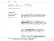 Tablet Screenshot of dideriksen172fr.wordpress.com