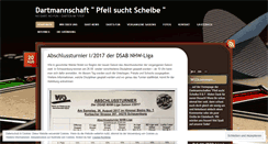 Desktop Screenshot of pfeilsuchtscheibe.wordpress.com