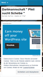 Mobile Screenshot of pfeilsuchtscheibe.wordpress.com