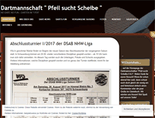 Tablet Screenshot of pfeilsuchtscheibe.wordpress.com