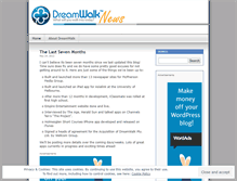 Tablet Screenshot of dreamwalk.wordpress.com