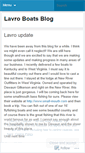 Mobile Screenshot of lavroboats.wordpress.com