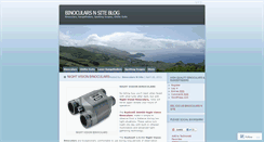 Desktop Screenshot of binocularsnsite1.wordpress.com