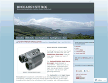 Tablet Screenshot of binocularsnsite1.wordpress.com