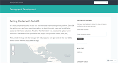 Desktop Screenshot of demographycase.wordpress.com
