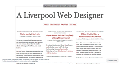 Desktop Screenshot of liverpoolwebdesigner.wordpress.com