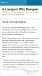 Mobile Screenshot of liverpoolwebdesigner.wordpress.com