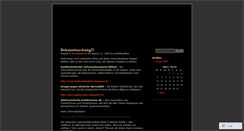 Desktop Screenshot of antifakoethen.wordpress.com