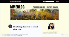 Desktop Screenshot of mmeblog.wordpress.com