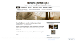 Desktop Screenshot of orientaziorako.wordpress.com