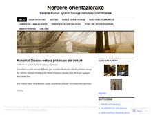 Tablet Screenshot of orientaziorako.wordpress.com