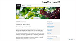 Desktop Screenshot of coffeequest.wordpress.com