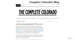 Desktop Screenshot of completecolorado.wordpress.com