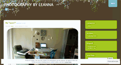 Desktop Screenshot of leannachapman.wordpress.com