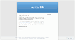 Desktop Screenshot of jugglingbits.wordpress.com