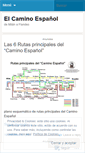 Mobile Screenshot of elcaminoespanol.wordpress.com