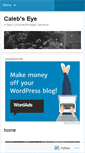 Mobile Screenshot of calebseye.wordpress.com