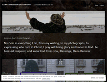 Tablet Screenshot of elenaschristianphotography.wordpress.com