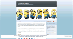 Desktop Screenshot of mrmiller23.wordpress.com