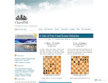 Tablet Screenshot of chessphi.wordpress.com